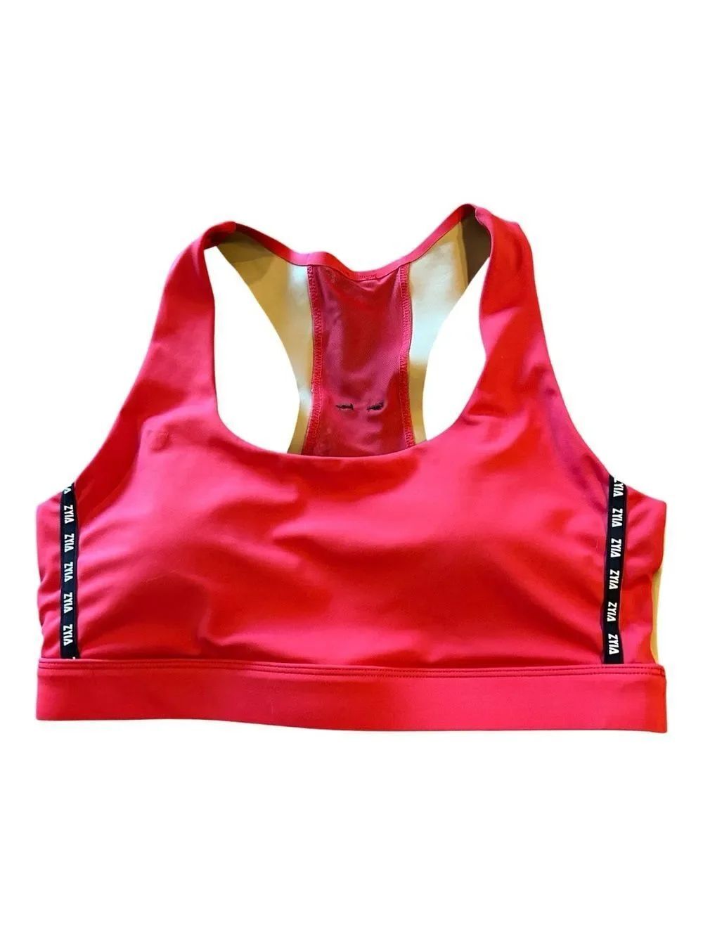 Like New Zyia Red Racerback Sports Bra